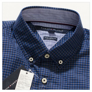 TOMMY HILFIGER KOSZULA MESKA W KRATKE - NEW YORK
